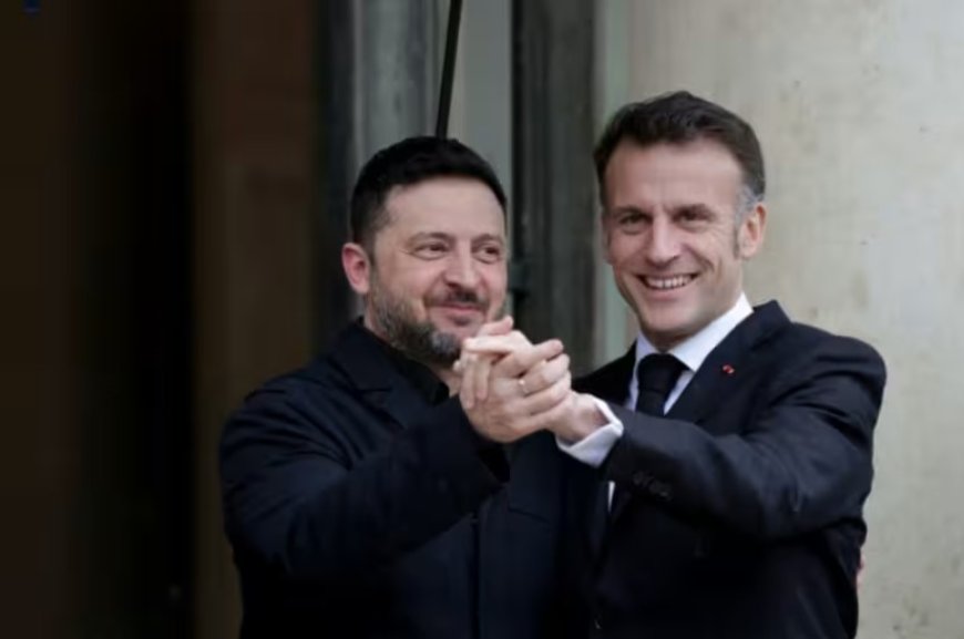 Macron, au côté de Zelensky, promet que la guerre au Moyen-Orient n'offrira pas de "répit" à la Russie
