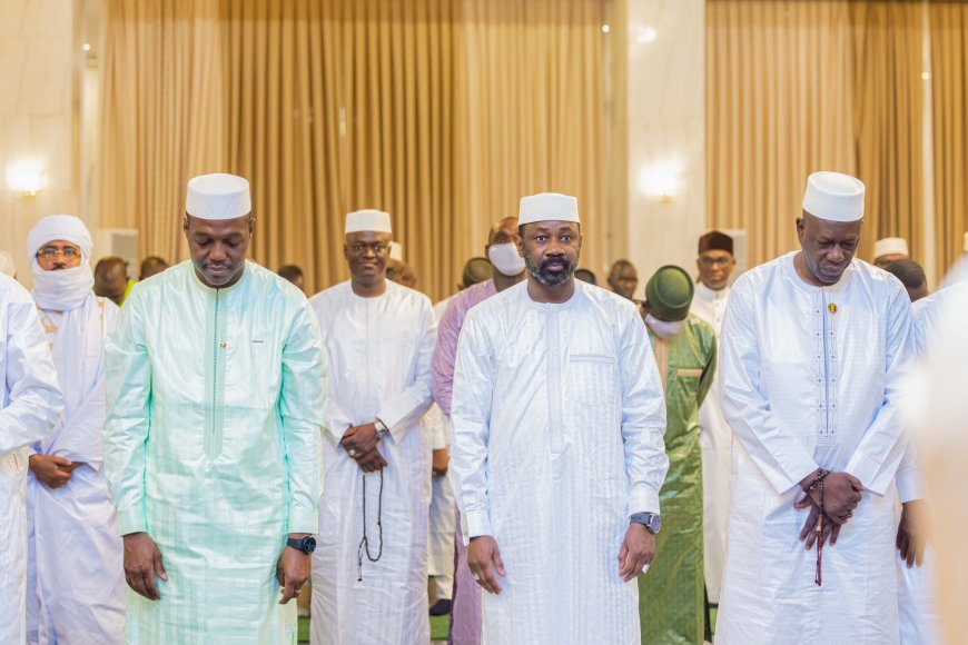 Fête de Ramadan : Le Président Goïta prône le vivre ensemble dans le pays