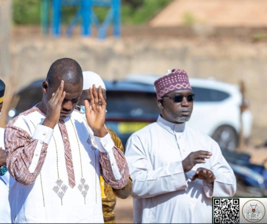 Au Burkina, Traoré appelle à la cohésion sociale