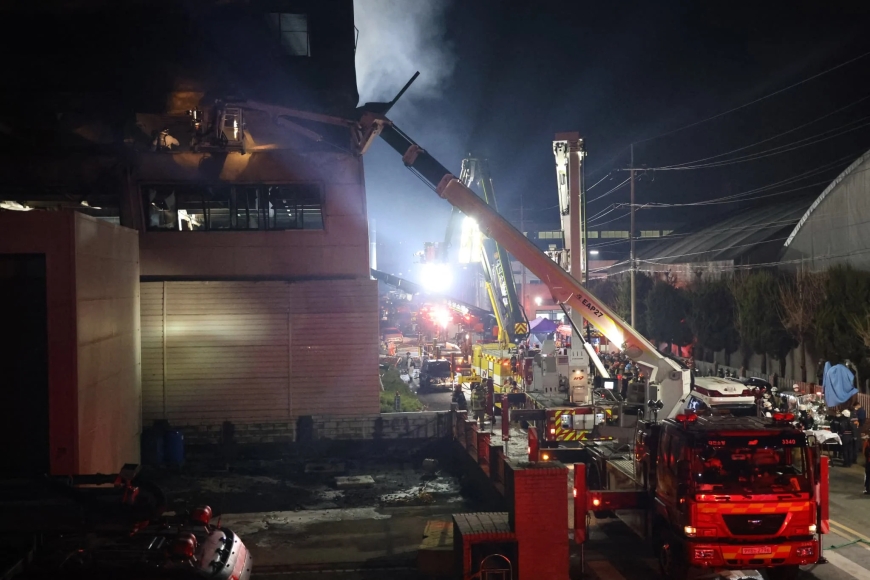 Au moins 11 morts dans l'incendie d'une usine automobile en Corée du Sud