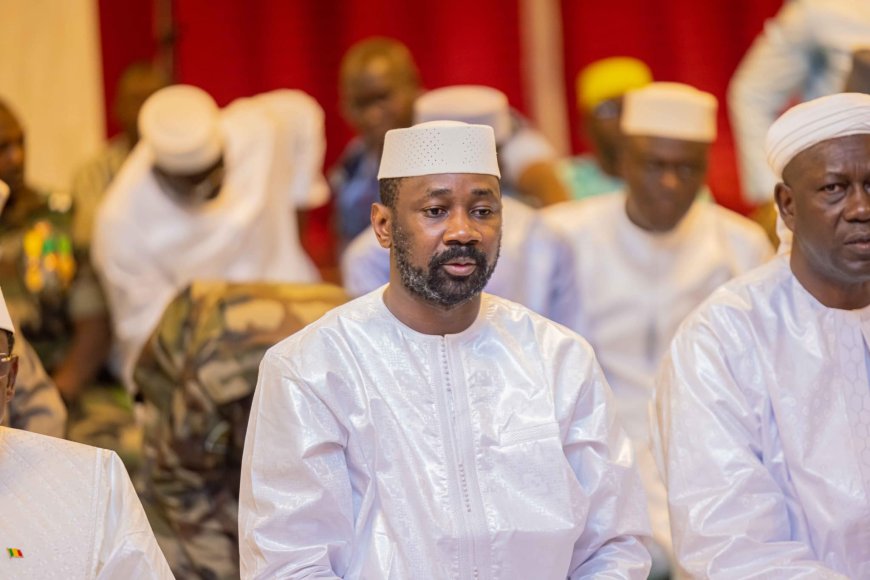 Fête du Ramadan : Le Président Goïta prône la paix et le vivre ensemble