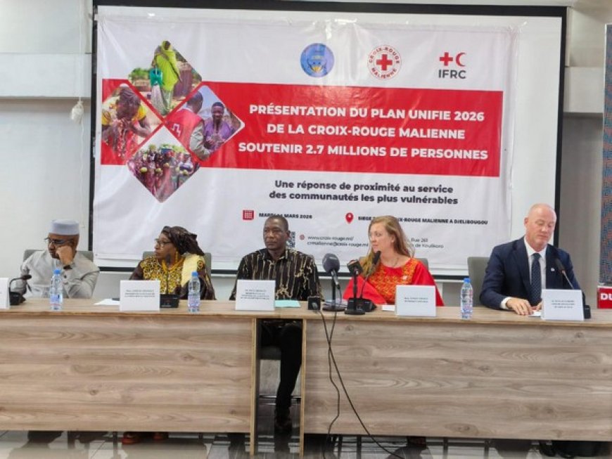 Crise humanitaire au Mali : la Croix-Rouge lance un plan ambitieux de 21,8 milliards FCFA