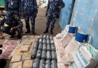 Bamako : 1 650 bâtons d’explosifs,  et 23  bonbonnes de mercure  interceptés par  les Douanes.
