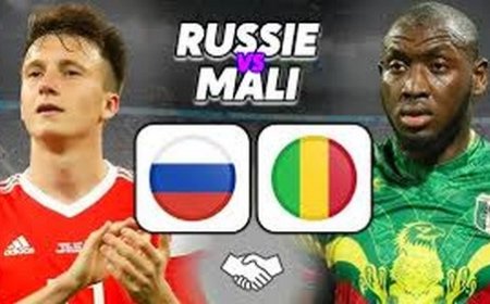 Football : en match amical, le Mali contraint la Russie au nul vierge