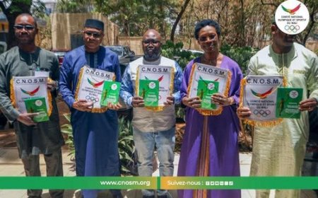 Comité Olympique National : Cinq nouvelles Fédérations adhèrent au Cnom