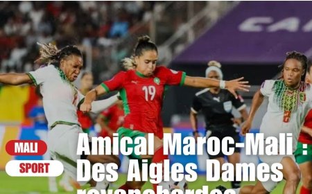 Amical Maroc-Mali : Des Aigles Dames revanchardes