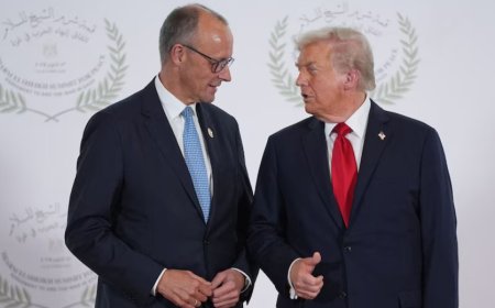 Critiqué par Merz, Trump lui répond “qu’il ne sait pas de quoi il parle”