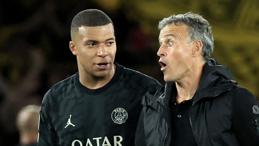 PSG : la sortie remarquée de Kylian Mbappé sur Luis Enrique !