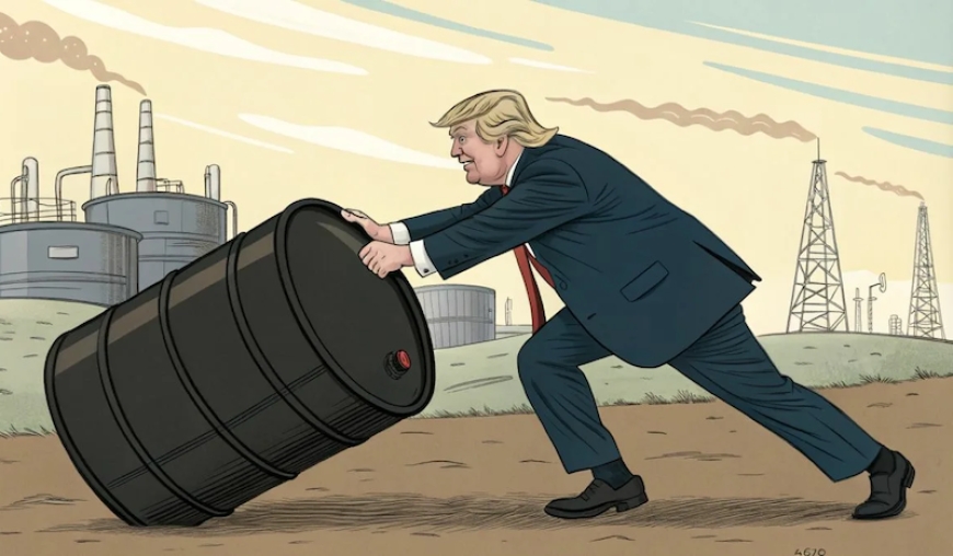 Donald Trump cherche à contrôler les principales ressources énergétiques mondiales