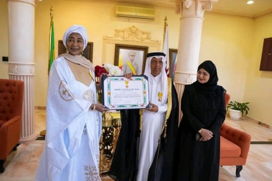Chancellerie du Mali à Doha : cérémonie de remise de distinction honorifique à titre étranger.