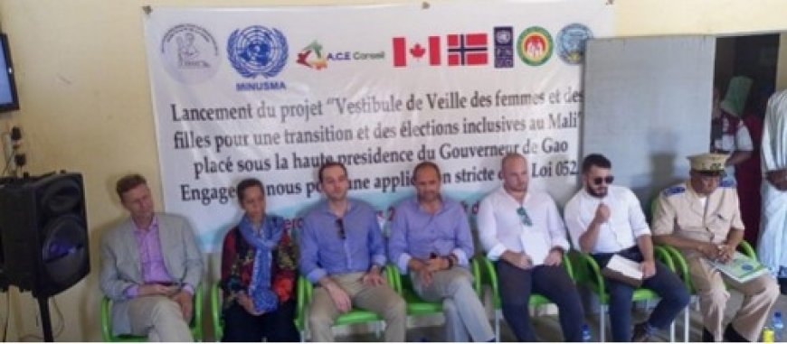Les casseroles de la MINUSMA : vestibules de veille des femmes :  Un projet à un million de dollars dans le flou