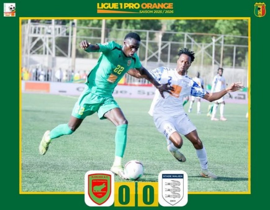 Championnat de football :  Un derby sans vainqueur