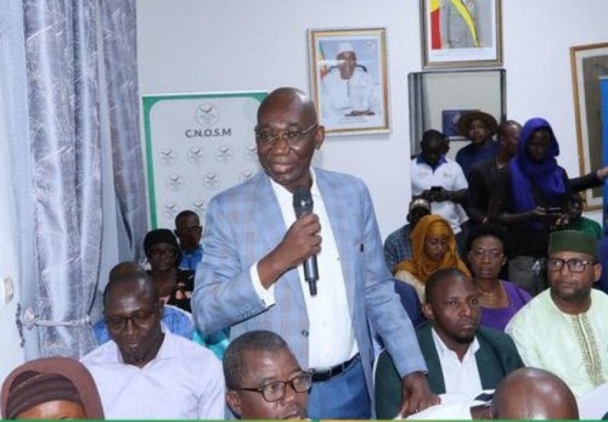 Youssouf Maiga, président de la FEMADE à l’AGO du CNOSM : Un mouvement sportif dynamique et structuré avec une gestion financière rigoureuse et exemplaire