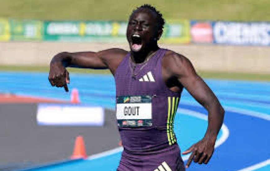 Athlétisme: Plus rapide que Bolt au même âge, Gout Gout signe la meilleure perf mondiale sur 200m