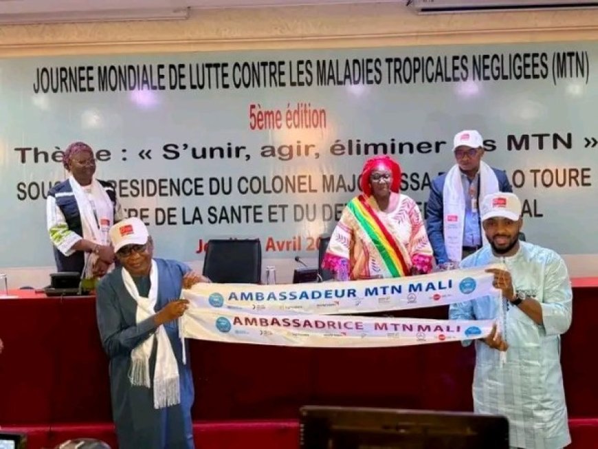 Maladies tropicales négligées : Binguini et Palmer nommés ambassadeurs