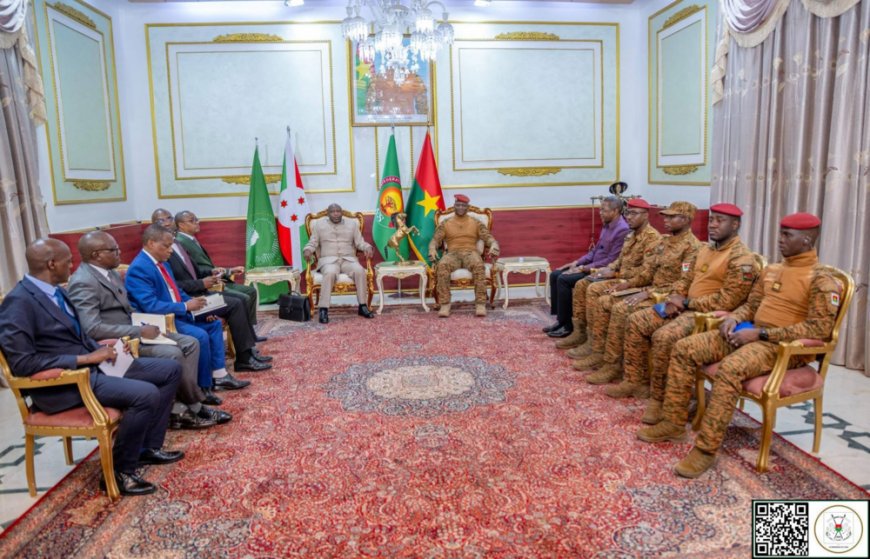 UA–AES : à Ouagadougou, Ndayishimiye appelle à un avenir commun