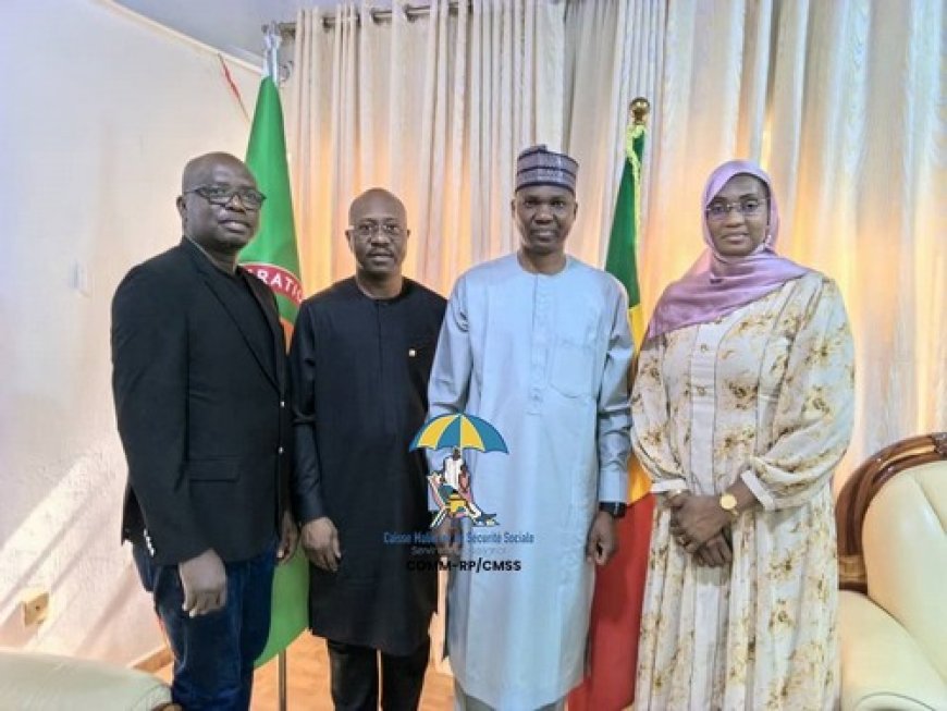 Abuja: le DG de la CMSS reçu avec tous les honneurs par l'ambassadeur du Mali.
