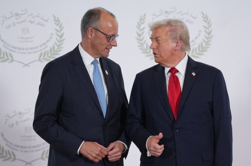 Critiqué par Merz, Trump lui répond “qu’il ne sait pas de quoi il parle”