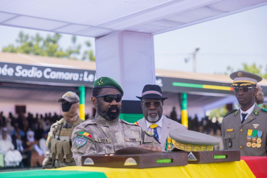 Obsèques nationales : les honneurs de la Nation rendus au général Sadio Camara