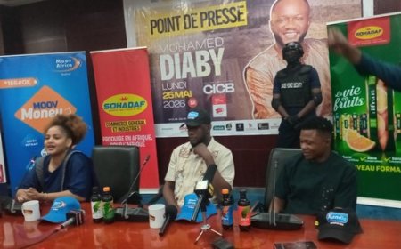Événementiel : Concert de Mohamed Diaby au Centre International de Conférence de Bamako