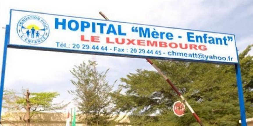 Hôpital Mère-Enfant Le Luxembourg : Geste de solidarité de Sacko Holding Group