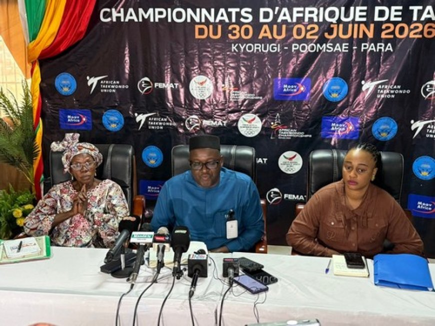 Taekwondo : Bamako accueille les Championnats d’Afrique des Nations du 30 mai au 2 juin prochain