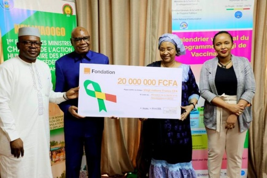 Geste de solidarité envers les victimes des attaques terroristes :  Orange-Mali offre 20 millions de FCFA
