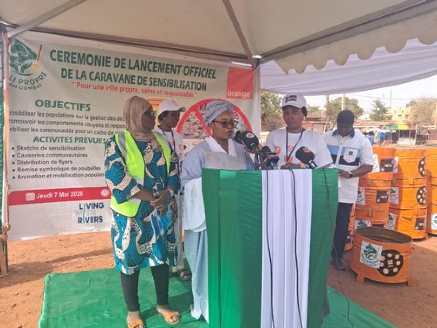 Orange Mali et l'Association « Mali Propre, Mon Combat » Lancent une Caravane de Sensibilisation sur l'Environnement