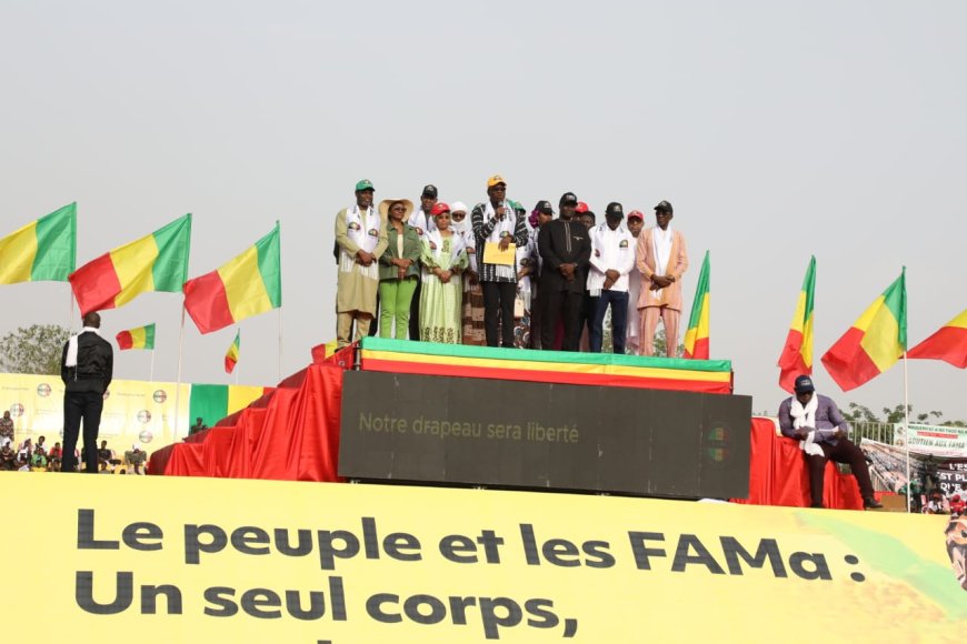 Grand élan de mobilisation patriotique : Le peuple fait bloc derrière les FAMa et les autorités de la Transition