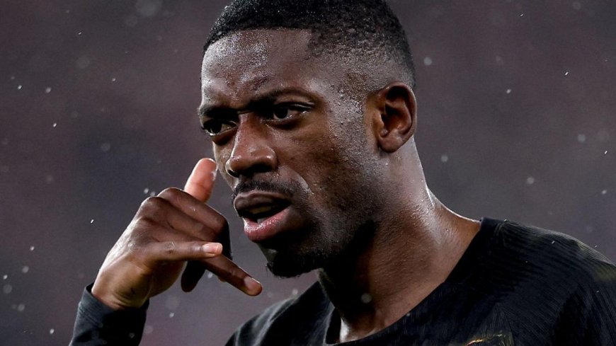 Ousmane Dembélé élu meilleur joueur de la saison de Ligue 1