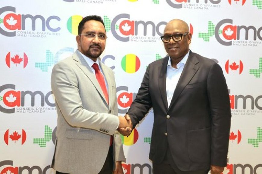 Coopération économique : Le Conseil d’Affaires Mali-Canada (CAMC) lancé à Bamako