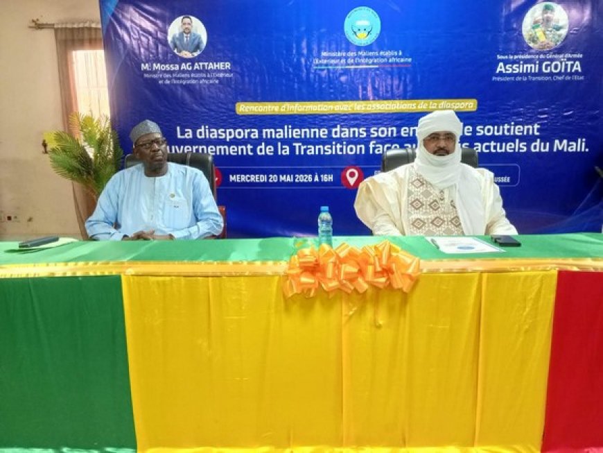 Diaspora malienne : le gouvernement appelle à l’unité et à la vigilance face aux défis sécuritaires