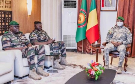 Mali : Le Chef de l’Etat reçoit le nouveau commandant de la force unifiée AES
