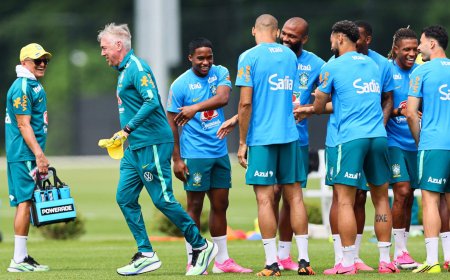 Neymar toujours absent de l'entraînement du Brésil alors que l'équipe fête l'anniversaire d'Ancelotti