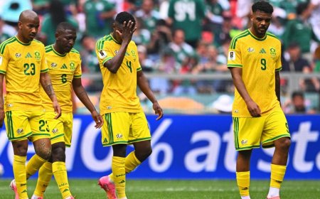 Coupe du Monde 2026 : la prestation dramatique de l’Afrique du Sud choque le monde
