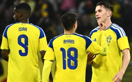Coupe du Monde 2026 : la Suède détruit la Tunisie !