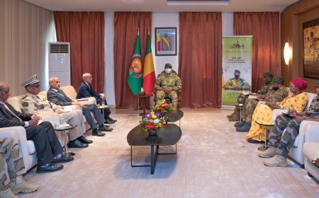 Mali-Mauritanie : un message du Président Ghazouani remis à Assimi Goïta