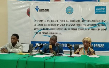 Mali : la COMADE  réclame l’application de 134 recommandations de l’ONU pour les droits des enfants