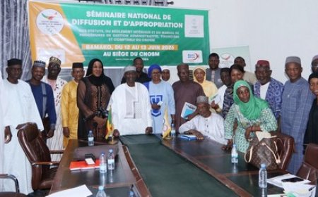 Habib Sissoko, président du CNOSM : "Le Cnosm engage une nouvelle  étape de gouvernance sportive"