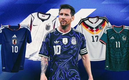 Angleterre, Argentine, France et les 20 plus beaux maillots de la Coupe du monde 2026 – le classement