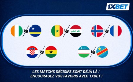 Le grand football entre dans la phase décisive de la phase de groupes : 1xBet présente les affiches phares de la troisième journée du Tournoi planétaire