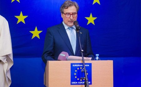 S.E. Monsieur Alberto Cerezo, ambassadeur de l'Union européenne au Mali à l'occasion de la fête de l’Europe : "Plus de 75 ans après la Déclaration Schuman, la promotion  de la paix reste la raison d'être du projet européen"