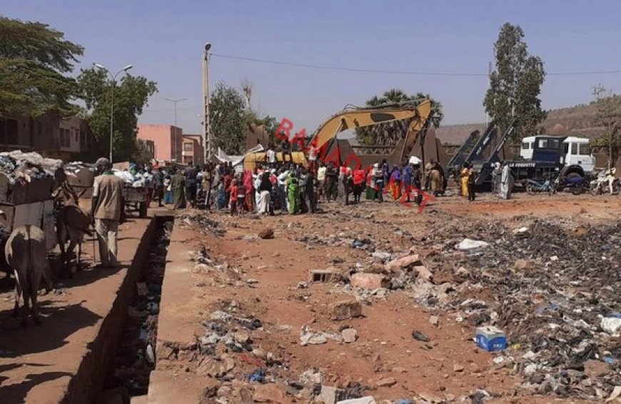 Insalubrité :  Dogobala étouffe sous la fumée des déchets
