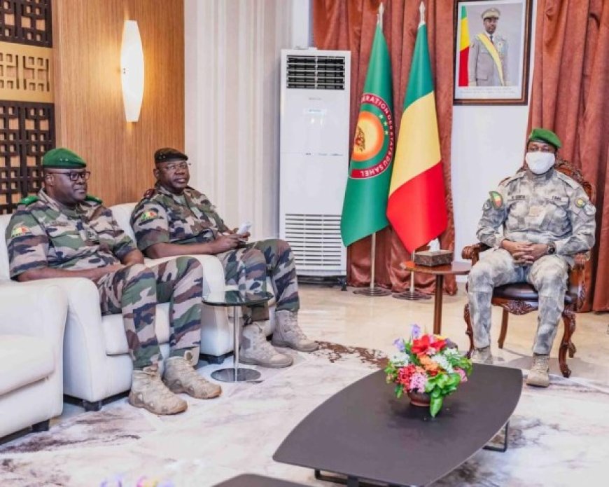 Mali : Le Chef de l’Etat reçoit le nouveau commandant de la force unifiée AES