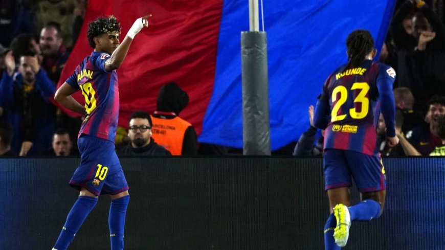 Barça : Lamine Yamal élu meilleur joueur de Liga