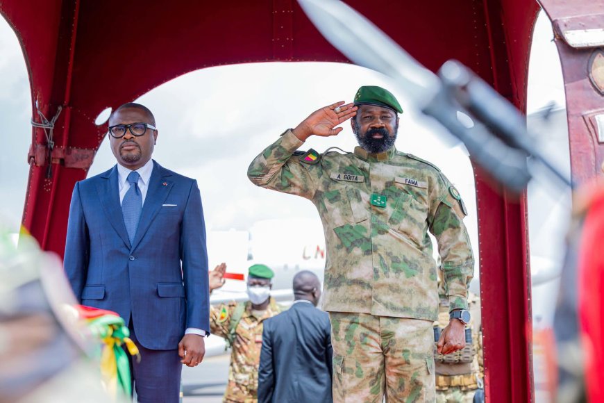 Mali-Bénin : Assimi Goïta accueille le président Romuald Wadagni pour une visite stratégique à Bamako