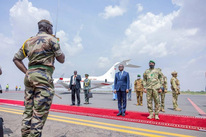 Mali-Bénin : Assimi Goïta accueille le président Romuald Wadagni pour une visite stratégique à Bamako