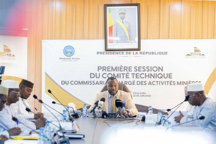 Commissariat chargé des activités minières (CCAM)  Les ambitions du ministre-commissaire du CCAM Hilaire B. Diarra ! pour l’émergence d’un secteur minier souverain, transparent et créateur de valeur