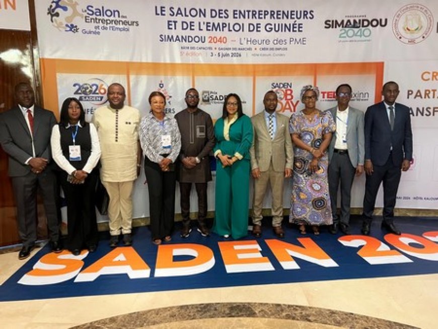 5e édition du Salon des Entrepreneurs et de l’Emploi de Guinée (SADEN) : Un franc succès