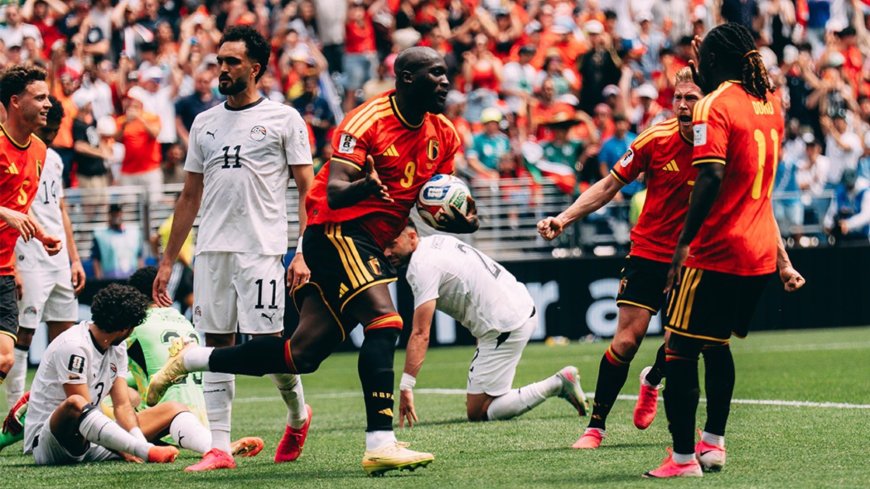 L’Egypte stoppe l’élan de la Belgique